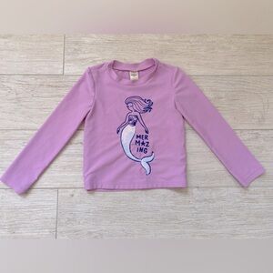 OshKosh B’ Gosh purple mermaid rashguard